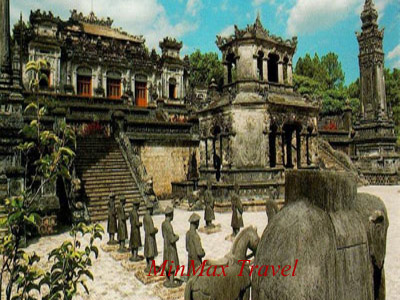 King Minh Mang Tomb in Hue