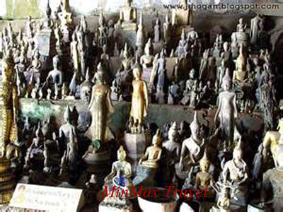 Inside Pak Ou Cave