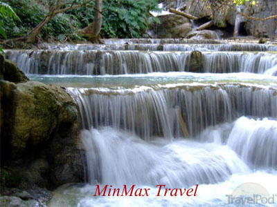 Kuang si waterfalls