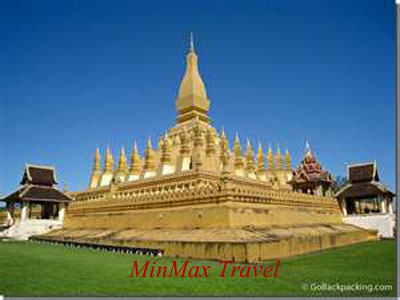 Pha That Luang in Vientiane