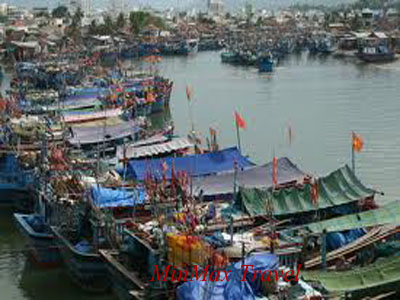 Fishing village in Nha Trang