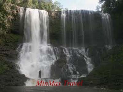 Bousra Waterfall in Mondulkiri