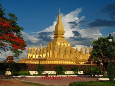 Pha That Luang in Vientiane