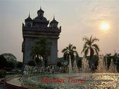 Patuxay Monument in Vientiane