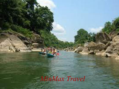 Kayak on Nam Ou River 